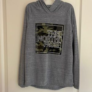 The North Face hooded shirt